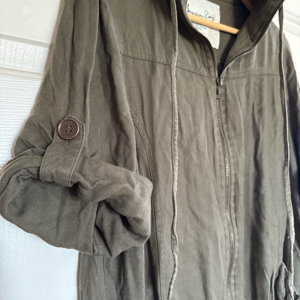 American Rag Olive Utility Jacket - Picture 3 of 5